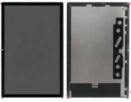 LCD ekranas Samsung X200/X205 TAB A8 10.5 2021 su jutikliniu ekranu juodas originalus (service pack)