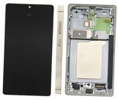 LCD ekranas Samsung S938 S25 Ultra su lietimo ekranu ir rėmeliu Black/Grey/Jade Green/Pink Gold originalus (naudotas Grade B)