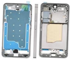 LCD ekranas Samsung S931 S25 su lietimo ekranu ir rėmeliu Silver Shadow originalus (naudotas Grade B)