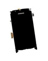 LCD ekranas Samsung S8530 Wave 2 su lietimo ekranu juodas originalus (paslaugų paketas)