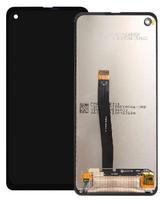 LCD ekranas Samsung G715F Xcover PRO su jutikliniu ekranu juodas ORG