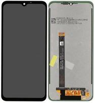 LCD ekranas Samsung G556 Xcover 7 5G su jutikliniu ekranu juodas ORG