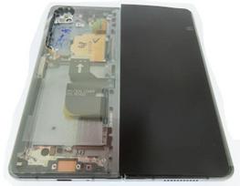LCD ekranas Samsung F936 Z Fold4 5G su jutikliniu ekranu (Vidinis) Grey Green originalus (naudotas Grade B)