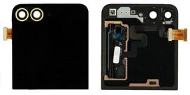 LCD ekranas Samsung F741 Z Flip6 5G su jutikliniu ekranu (Išorinis) Yellow originalus (naudotas Grade B)