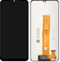 LCD ekranas Samsung A127 A12s 2021 su jutikliniu ekranu juodas originalus