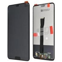 LCD ekranas Huawei P20 su lietimo ekranu ir pradžios mygtuku juodas HQ