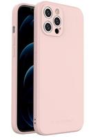 Wozinsky Color Case silikoninis dėklas, skirtas iPhone 11 Pro Max, rožinis