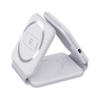 Belaidė įkrovimo stotelė NCC 3in1 (Telefonas, Laikrodis, Pods)