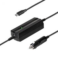 Automobilinis įkroviklis nešiojamam kompiuteriui Akyga AK-ND-83 (5-20V / 3-3.25A 65W) USB Type C 1.8m Power Delivery