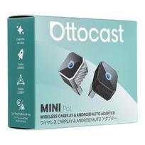 Garso adapteris automobiliui OTTOCAST Mini Cube T3 (CarPlay Android auto) sidabrinis