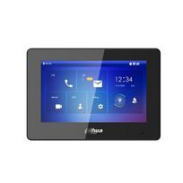 IP domofono monitorius 7 col. 1024x600,Micro SD kortelės prievadas,PoE(802.3af) juodas, SIP