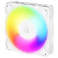 ARCTIC P12 PRO Reverse PWM PST A-RGB korpuso ventiliatorius, 4-pin, 120mm, baltas