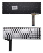 Klaviatūra ASUS N550J, US (silver)