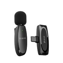 Devia mikrofonas skirtas išmaniajam telefonui Kintone USB-C - juodas