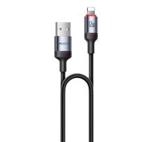 YESIDO LAIDAS CA129L 12W TYPE-C/LIGHTNING 1,2M 2A juodas
