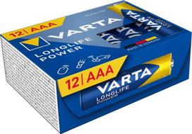 VARTA alkaline baterija R3 (AAA) Longlife Power 12 pcs