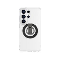 AmazingThing Minimal Ring Rinkinys Dėklas for Samsung S26 Ultra - skaidrus