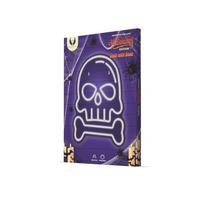 Neon PLEXI LED SKULL WITH BONE baltas FPNE18 Forever Light