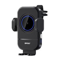BWOO Automatic 15W Belaidis Įkroviklis Car Laikiklis ZJ137