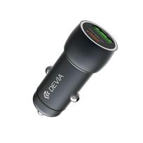 Devia car įkroviklis Extreme PD QC 3.0 30W + 18W 1x USB 1x USB-C deep pilkas