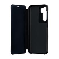 Sulankstomas veidrodinis dėklas, skirtas "Samsung Galaxy S23 FE", juodas