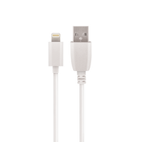 Setty USB kabelis 1m 2,4A MFI Lightning baltos spalvos R