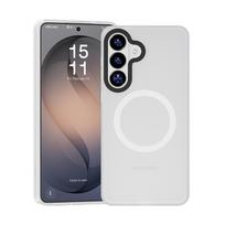 "Benks" magnetinis dėklas "Lucid Armor" (A048), skirtas "Samsung Galaxy S26", baltas