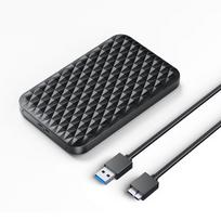 "Orico 2520U3-V1" 2,5 colių HDD/SSD USB Micro-B 5Gb/s diskinis kaupiklis - juodas