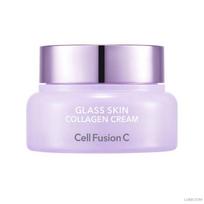 Cell Fusion C Glass Skin Collagen Cream 55ml (+Free gift)