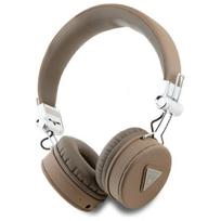Guess Bluetooth ENC GUBH70PGTSPSW rudos grūdėtos klasikinės apvalios formos ausinės