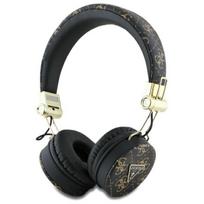 Guess Bluetooth ENC GUBH70E4PTMK ant ausų ausinės juodos/juodos 4G trikampė apvalios formos
