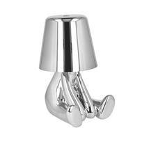 Naktinė lempa Silver Man dizainas H