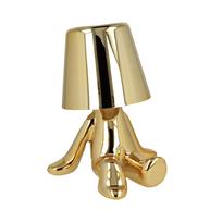 Naktinė lempa Golden Man dizainas D