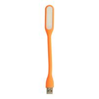 Mini LED lempa silikoninė USB oranžinė