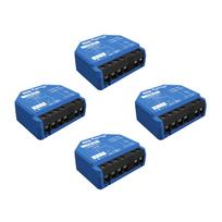 Shelly 1 Gen3 4 vnt. valdiklių rinkinys WiFi/Bluetooth