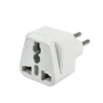Įkrovimo adapteris USA/UK/CN-EUR baltas