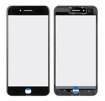 LCD stikliukas Apple iPhone 5S/SE su rėmeliu juodas ORG