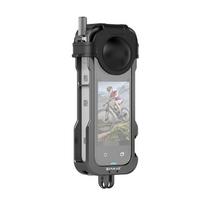 Metalinė apsauginė narvelė su objektyvo dangteliu PULUZ Insta360 X4