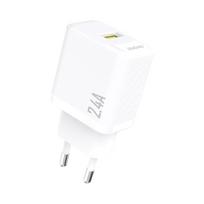 Dudao A23 2.4A USB-A įkroviklis – baltas