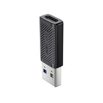 Acefast J2 USB-C 3.0 (moteriškas) į USB-A 3.0 (vyriškas) 5Gb/s adapteris - juodas