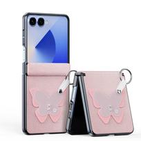 DUX DUCIS dėklas LUVY Samsung Z Flip 7 rožinis