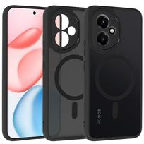 Pilnai matinė Mag dėklas Honor 400 Pro 5G juodas
