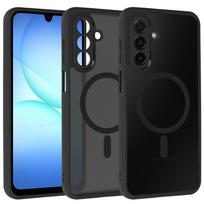 Pilnai matinė Magnetinė dėklas telefonui Samsung Galaxy A17 5G juoda