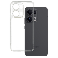 Itin plonas 1mm dėklas telefonui Oppo Reno 13 Pro 5G permatomas