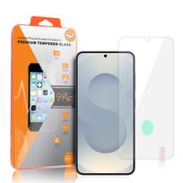 Apsauginis stiklas oranžinis SAMSUNG GALAXY S25 (su pirštų atspaudų atrakinimu)