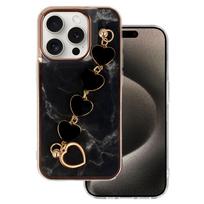 Trend dėklas telefonui Iphone 15 Pro dizainas 6 juodas