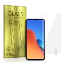 Grūdintas stiklas (m) - auksinis skirtas XIAOMI REDMI 12/REDMI 13 (be pirštų atspaudų atrakinimo)