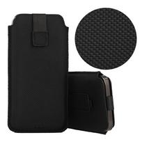 HIT Kišeninis dėklas telefonui (dydis XL) Iphone 15/15 Pro/Iphone 16/16 Pro/Samsung S24/S24 Plus/S25/S25 Plus/A53/A55 5G dizainas 2 juodas