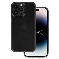 Apsauginis objektyvo dėklas (m) Iphone 15 Plus - juodas skaidrus
