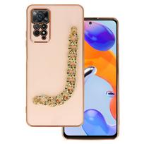 Trend dėklas telefonui Xiaomi Redmi Note 11 Pro/Note 11 Pro 5G dizainas 4 šviesiai rožinis